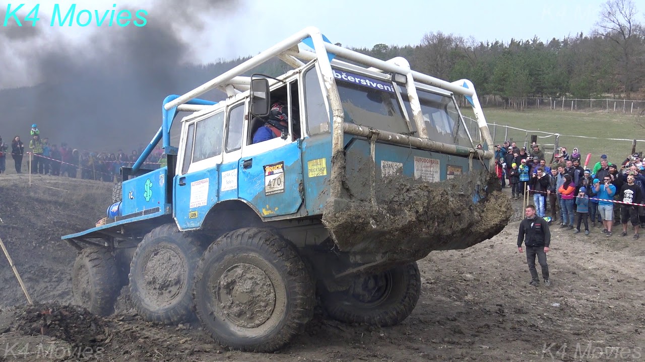6x6 Tatra Truck in Truck trial | no. 470 | Milovice, Czech Republic 2018
