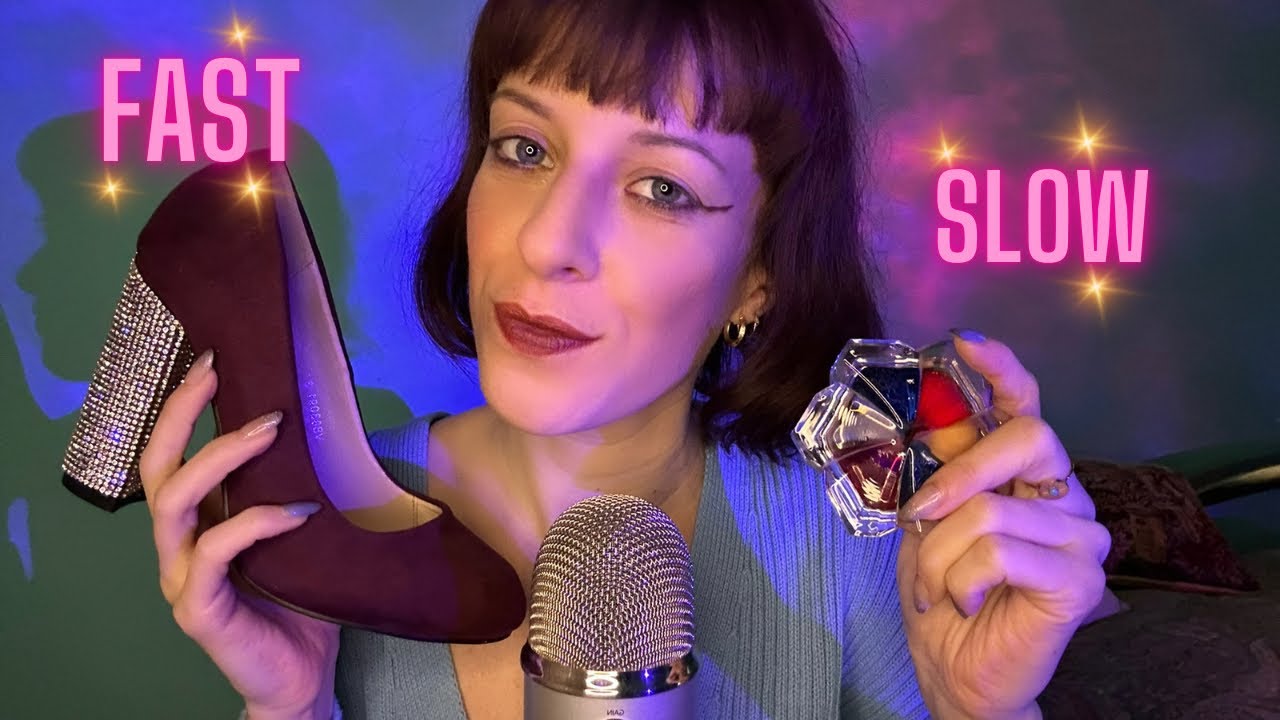 SLOW TAPPING 🆚 FAST TAPPING, chi vincerà?🌸✨ asmr ita
