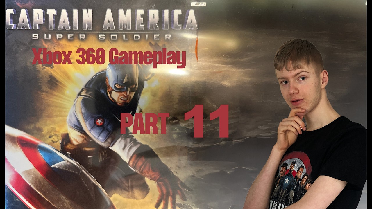 Captain America gameplay Xbox 360 part 11