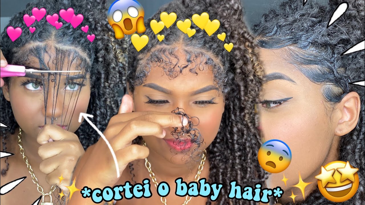 CORTANDO MEU BABY HAIR (dnv)