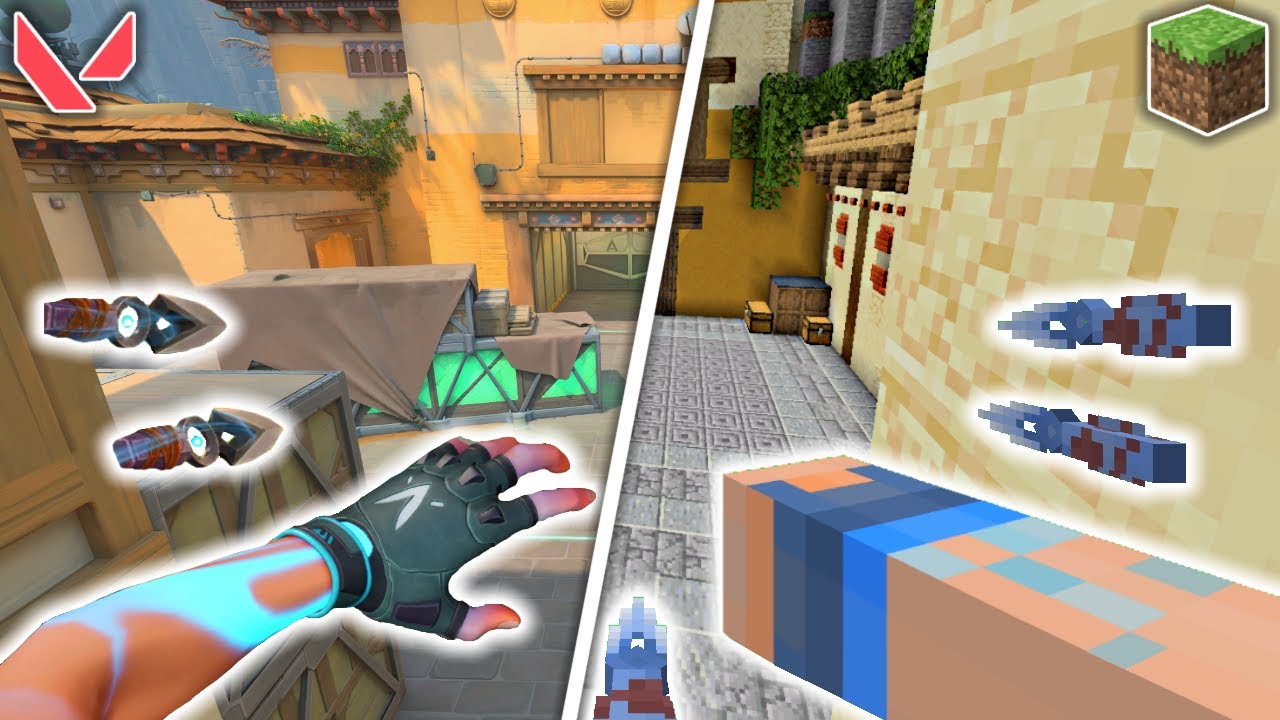 Я переделал Valorant в Minecraft