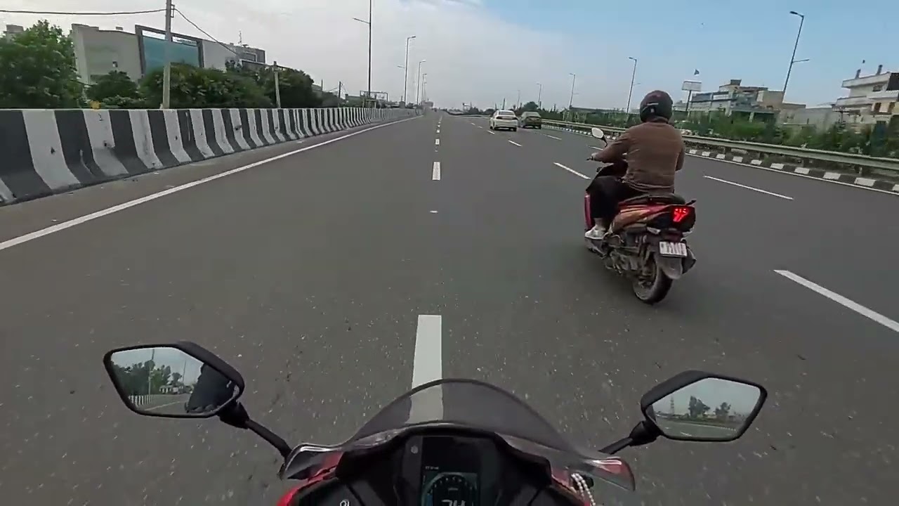Electronic failure while Sunday ride? @tvsapacheseries  #ridetomurthal 