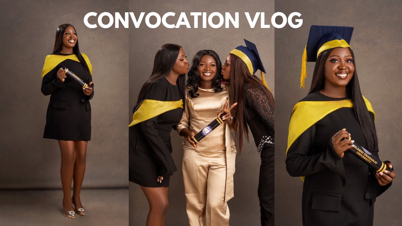 GRADUATION VLOG| convocation prep + photoshoot bts + grwm + convocation ceremony