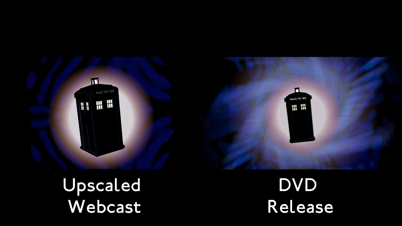 Scream Of The Shalka Intro comparison