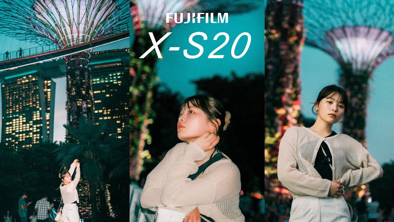 【作例大量】シンガポールの夜、30分で写真撮影に挑戦｜Feat. Fujifilm X-S20