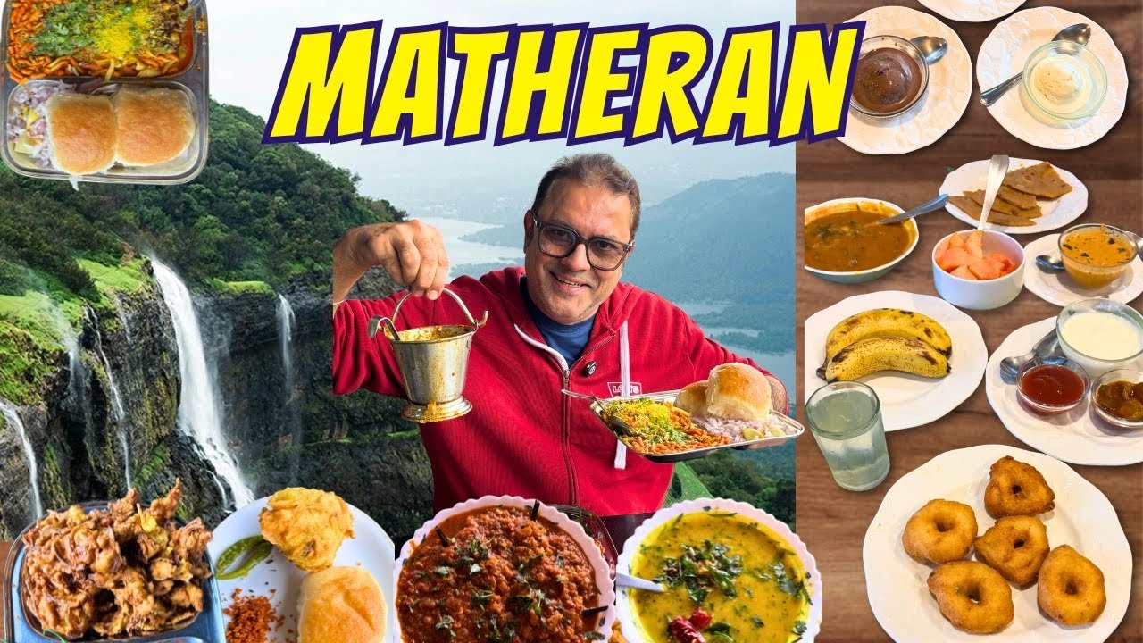 Best Matheran Food Tour | Street Food, Breakfast, Lunch | Lakes & Points