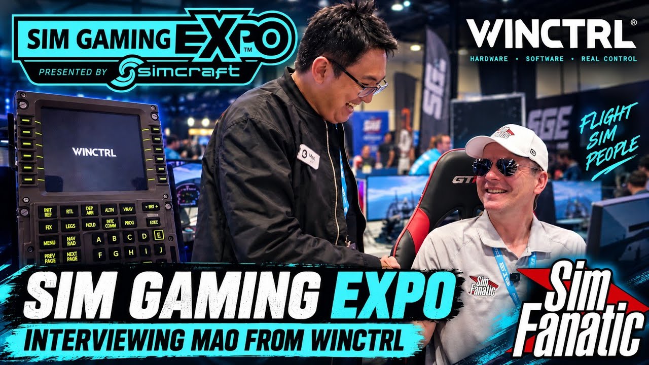 🎤 Интервью с WINCTRL: что ждет авиасимуляторы в будущем? | Sim Gaming Expo 2026