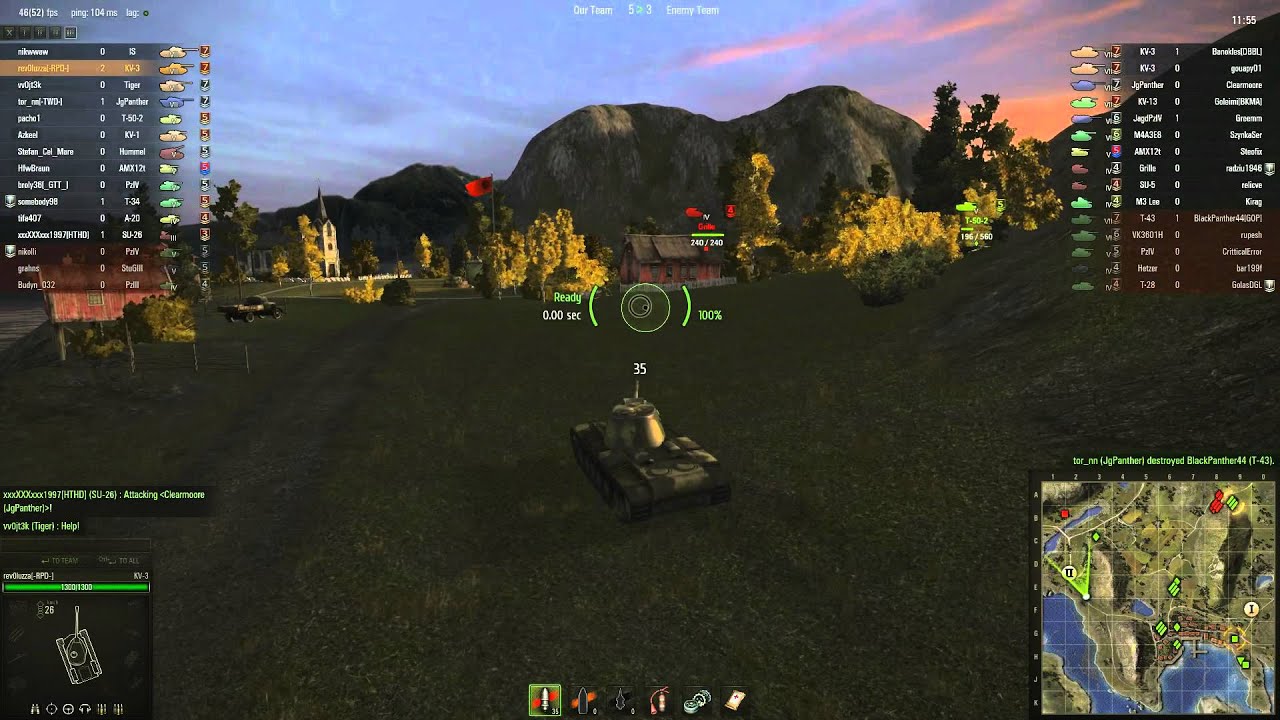 World of Tanks - KV3 - Tier 7 Russian Heavy Tank