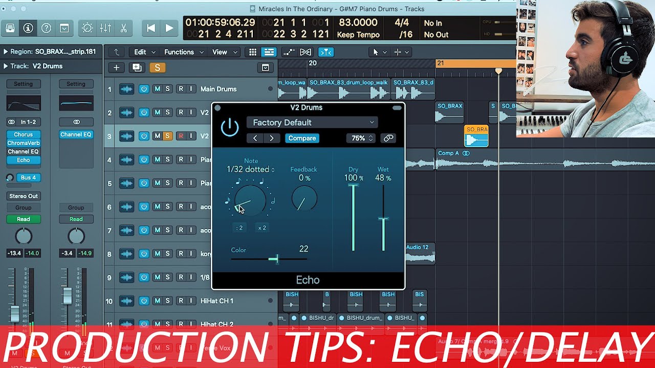 Easy Music Production: Echo/Delay