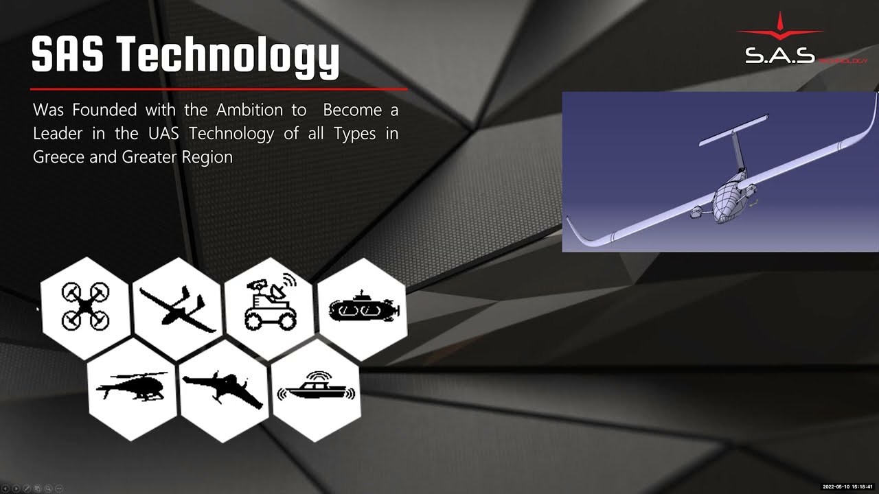 Spirit Aeronautical Systems: a Greek UAV company - Mr. Fotis Kampiotis