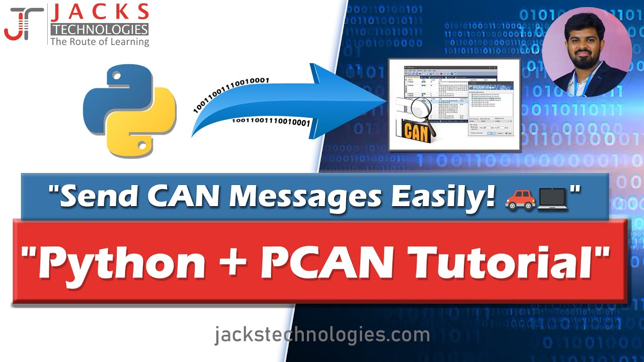 Send CAN Messages Using Python on PEAK CAN Device | Periodic Transmission Explained 🚗