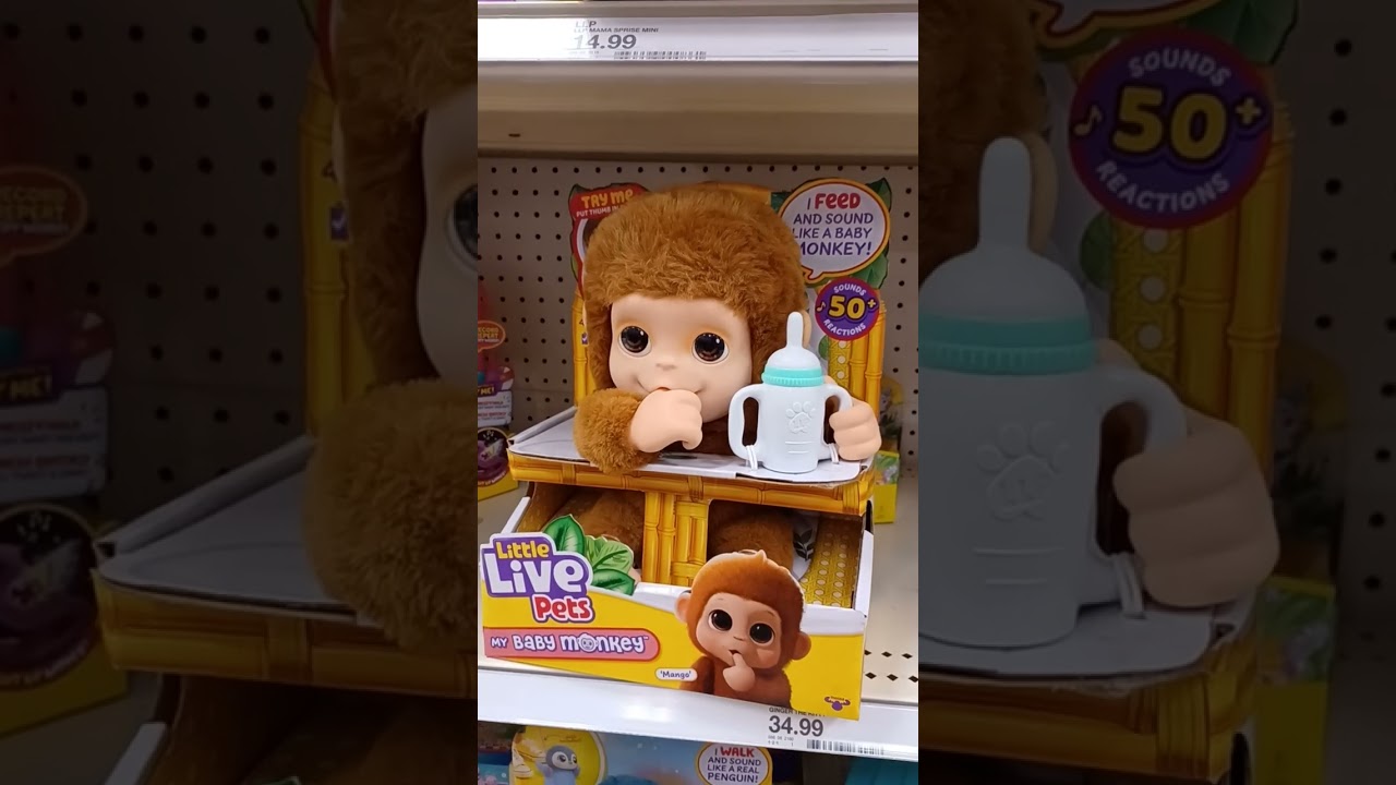 Little Live Pets My Baby Monkey - Target ~ Aug 2024