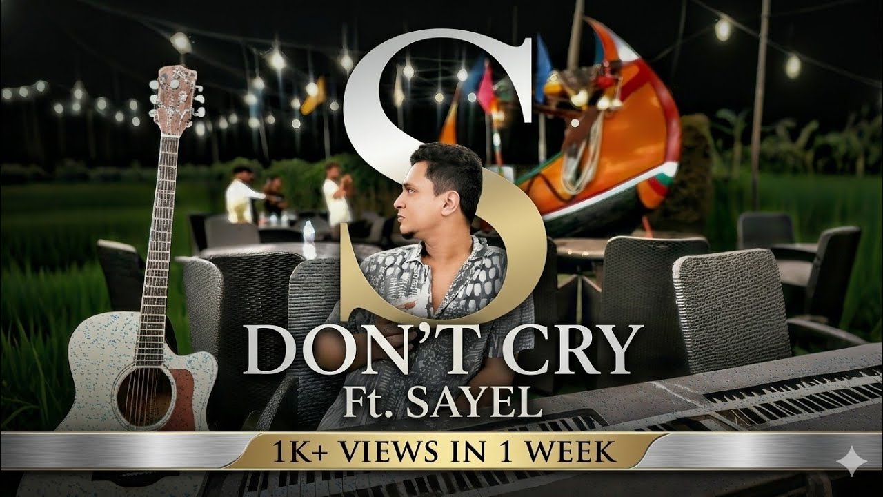 DON’T CRY l Shokhi l Dark Techno × Arabian Fusion x Urdu x Bengali Rap Collaboration ft SayeL