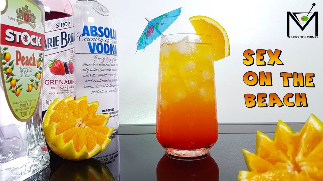 COMO FAZER  DRINK §EX ON THE BEACH