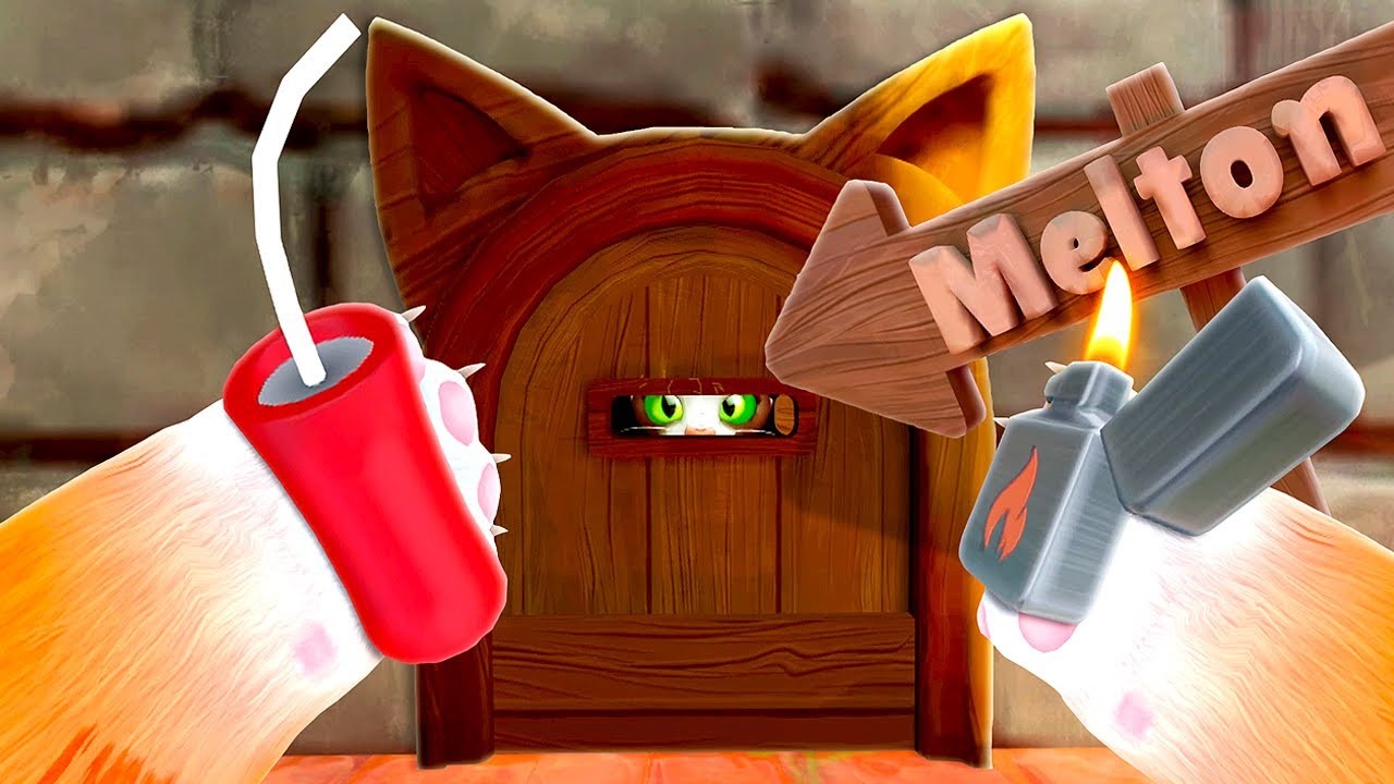 Пытаюсь помочь Мелтону сбежать — Я — кот VR