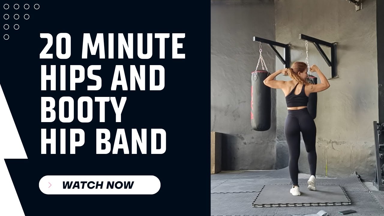 20 Minute Band Resistance Hips and glutes Beginner Friendly