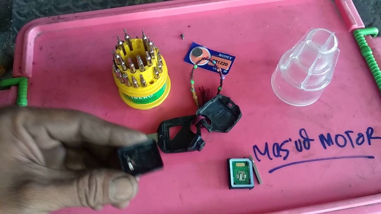 Ganti batrei remot answer back vario 150