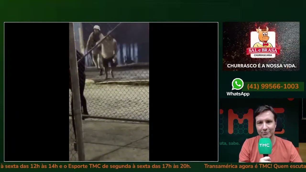 EX-JOGADOR PERDIG&Atilde;O FOI AGREDIDO POR POLICIAL MILITAR NA VILA CAPANEMA