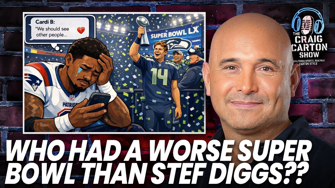 THE SUPER BOWL'S BIGGEST LOSER! | The Craig Carton Show | Feb. 10, 2026