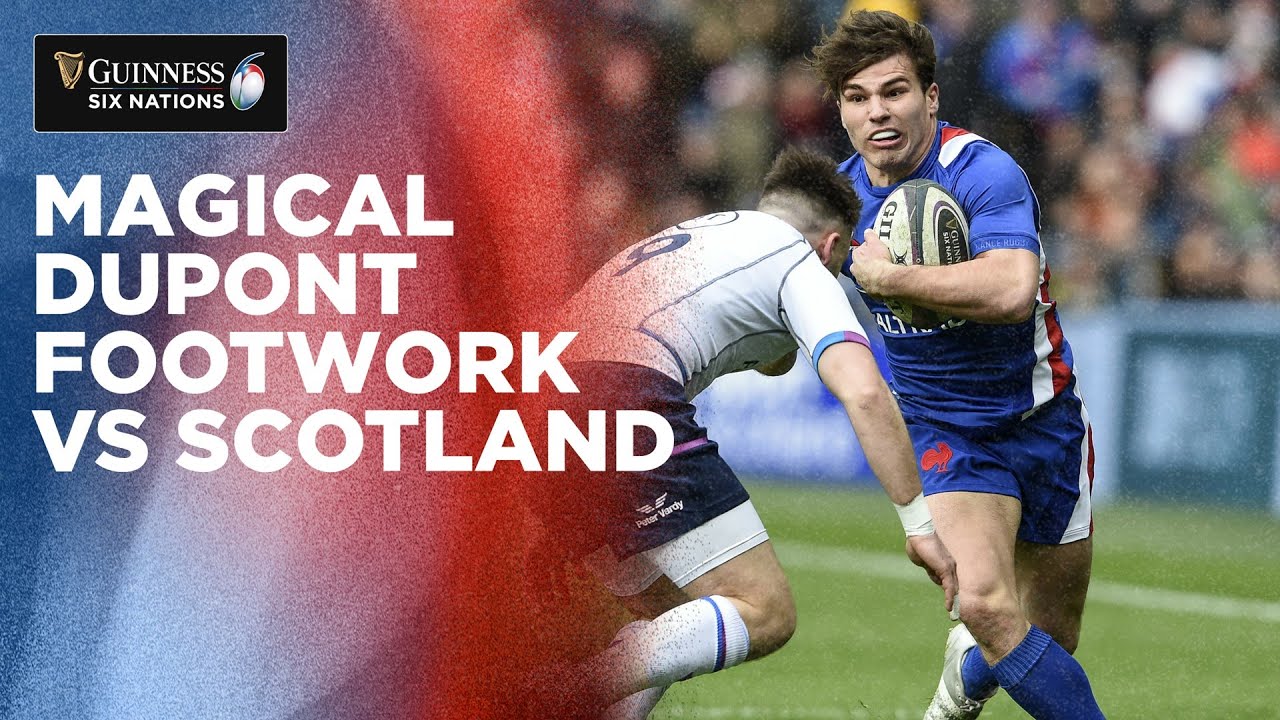 UNBELIEVABLE Dupont Footwork Leads To France Try | 2022 Guinness Six Nations