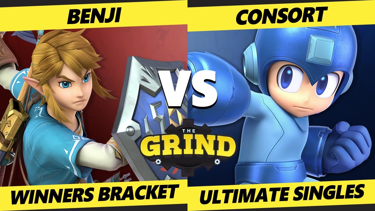 The Grind 159 - Benji (Link) Vs. Consort (Mega Man) Smash Ultimate - SSBU