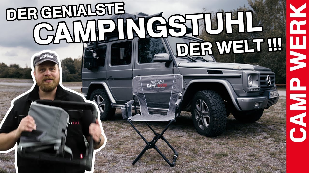 CAMPWERK stellt vor | Der neue Campingstuhl