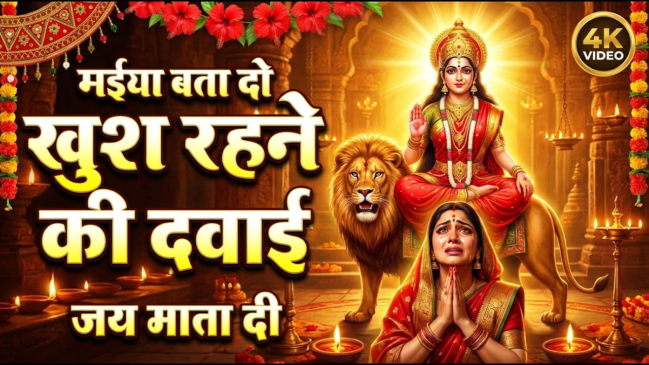 मईया बता दो खुश रहने की दवाई | Maiya Bata Do Khush Rahne Ki Dawai | Mata Bhajan | Devi Bhakti Song