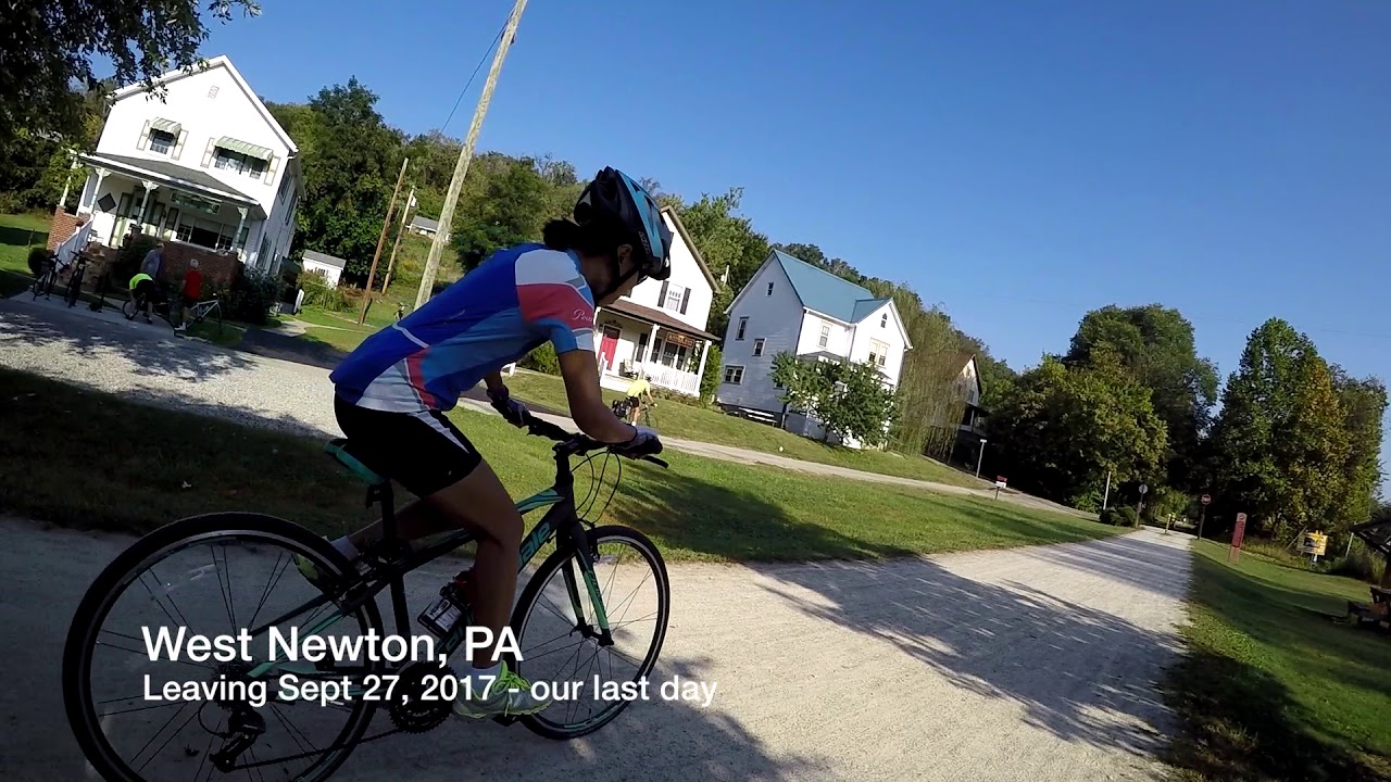 Great Allegheny Passage - South to North - GAP Trail Cycling