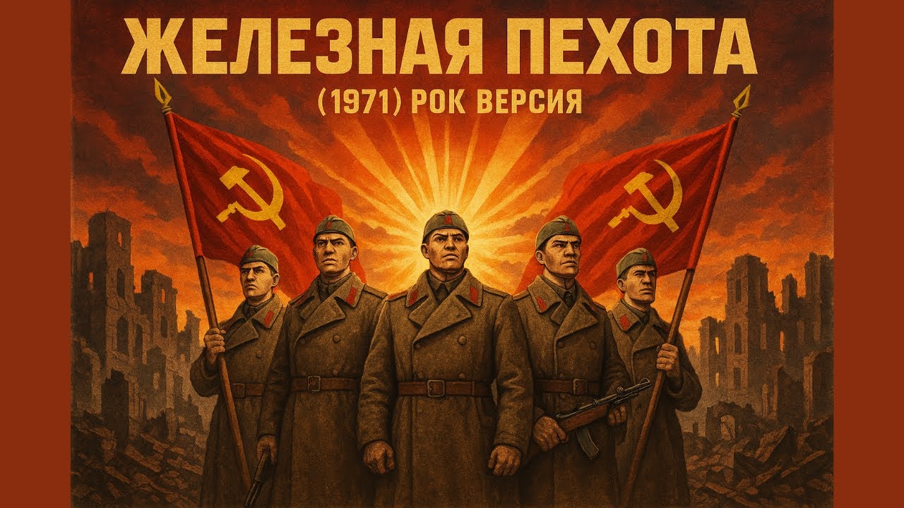 Железная Пехота / Iron Infantry (1971) Советская Песня о ВОВ [2025 Рок Версия]
