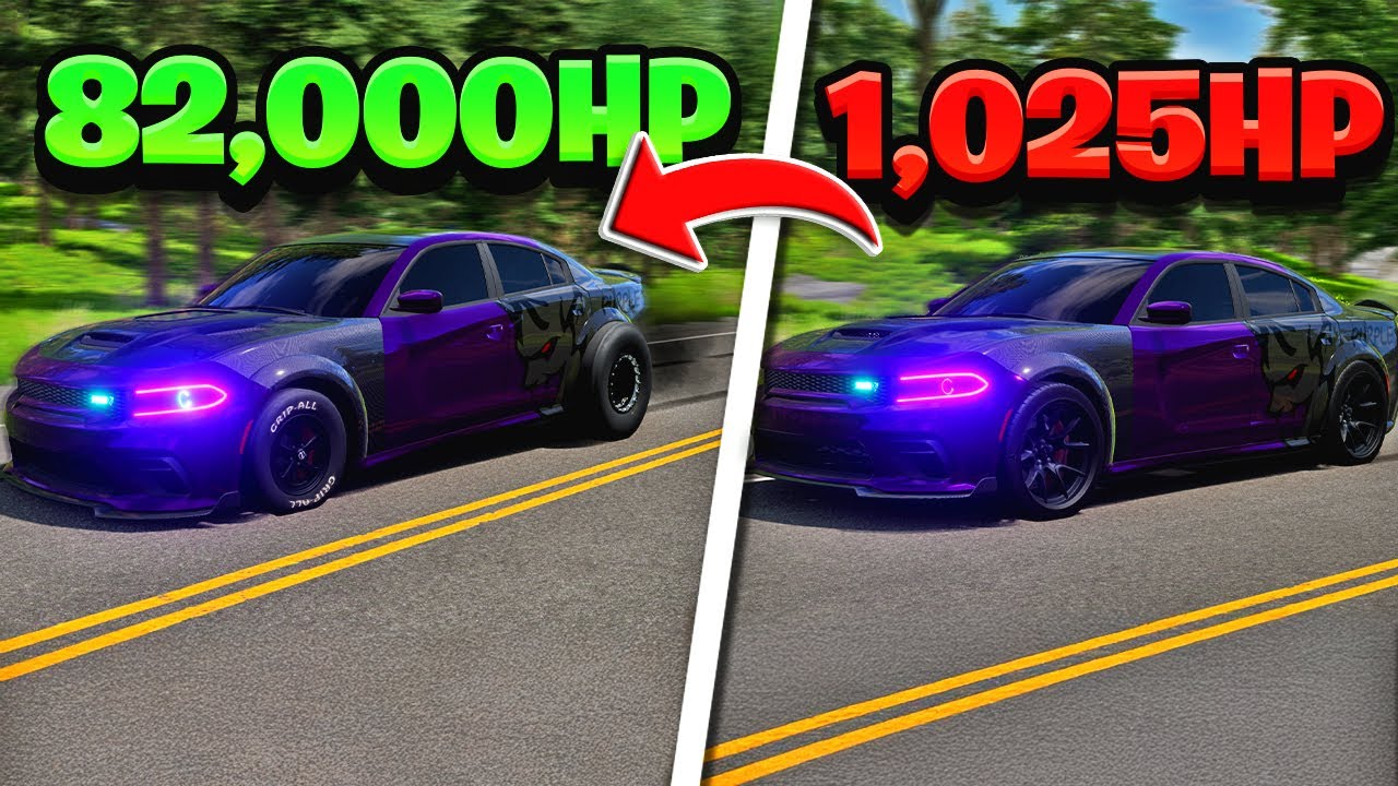 Каждый раз, когда я разбиваюсь, SRT Len Demon 170 Charger становится БЫСТРЕЕ в BeamNG Drive