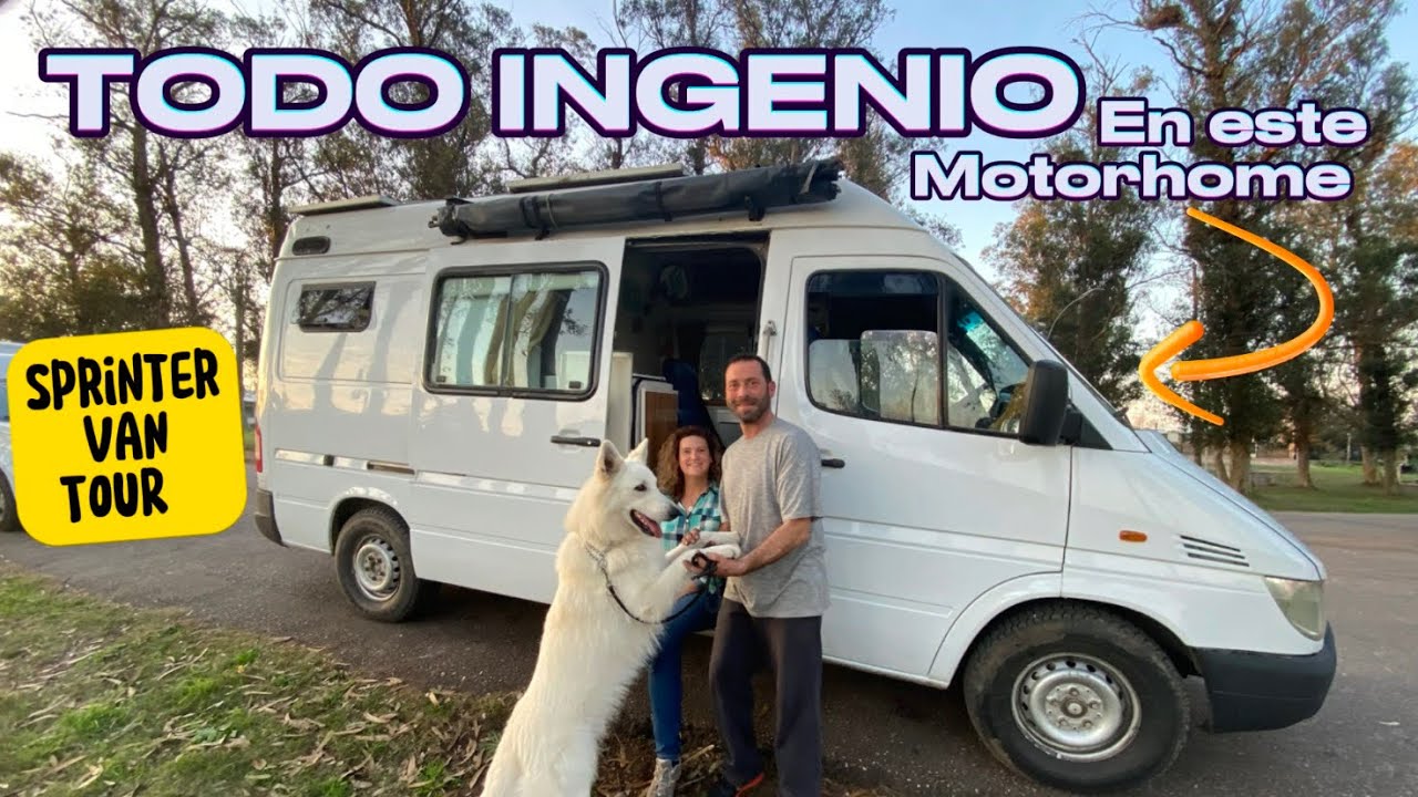 😲Lo hicieron RECICLANDO, para VIAJAR a donde los lleve el SAXO🎷. VANTOUR del MOTORHOME + INGENIOSO