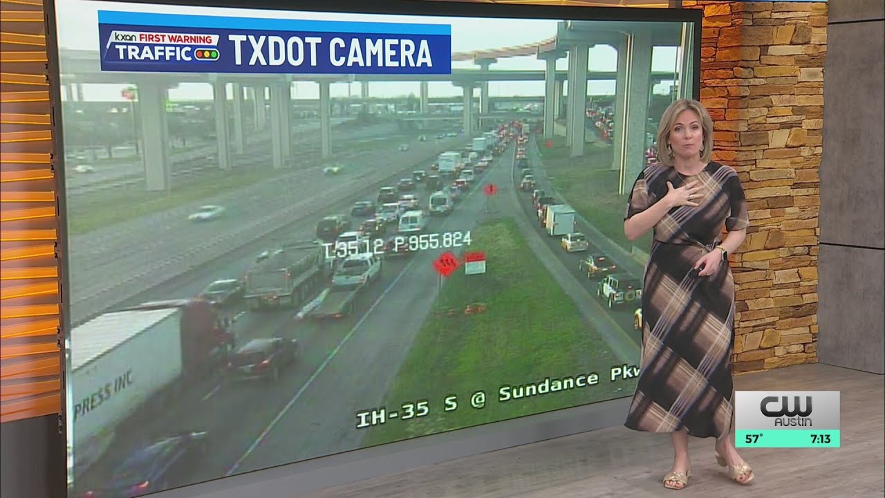 Major delays on Southbound I-35 coming in from Williamson County
