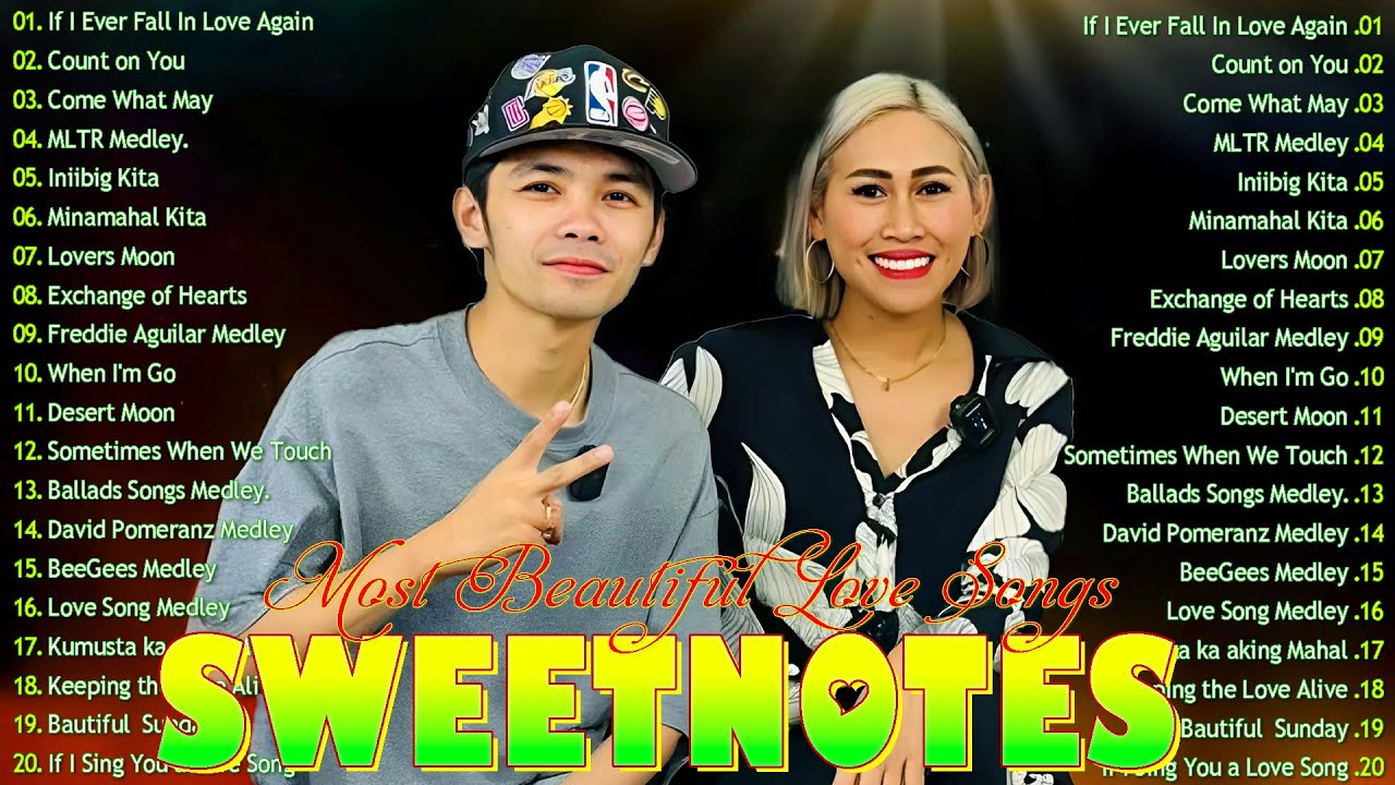 Sweetnotes Nonstop Playlist 2025✨The Best Of OPM Hit Love Songs 2025💖SWEETNOTES Cover Songs 2025