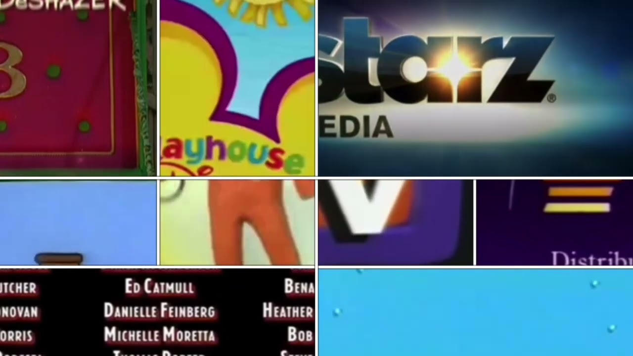 Barney, Blue’s Clues, Bookmice, CT, FO, HT, LeapFrog, MMCH, SS, S’ A, Wow Wow Wubbzy Credits Remix