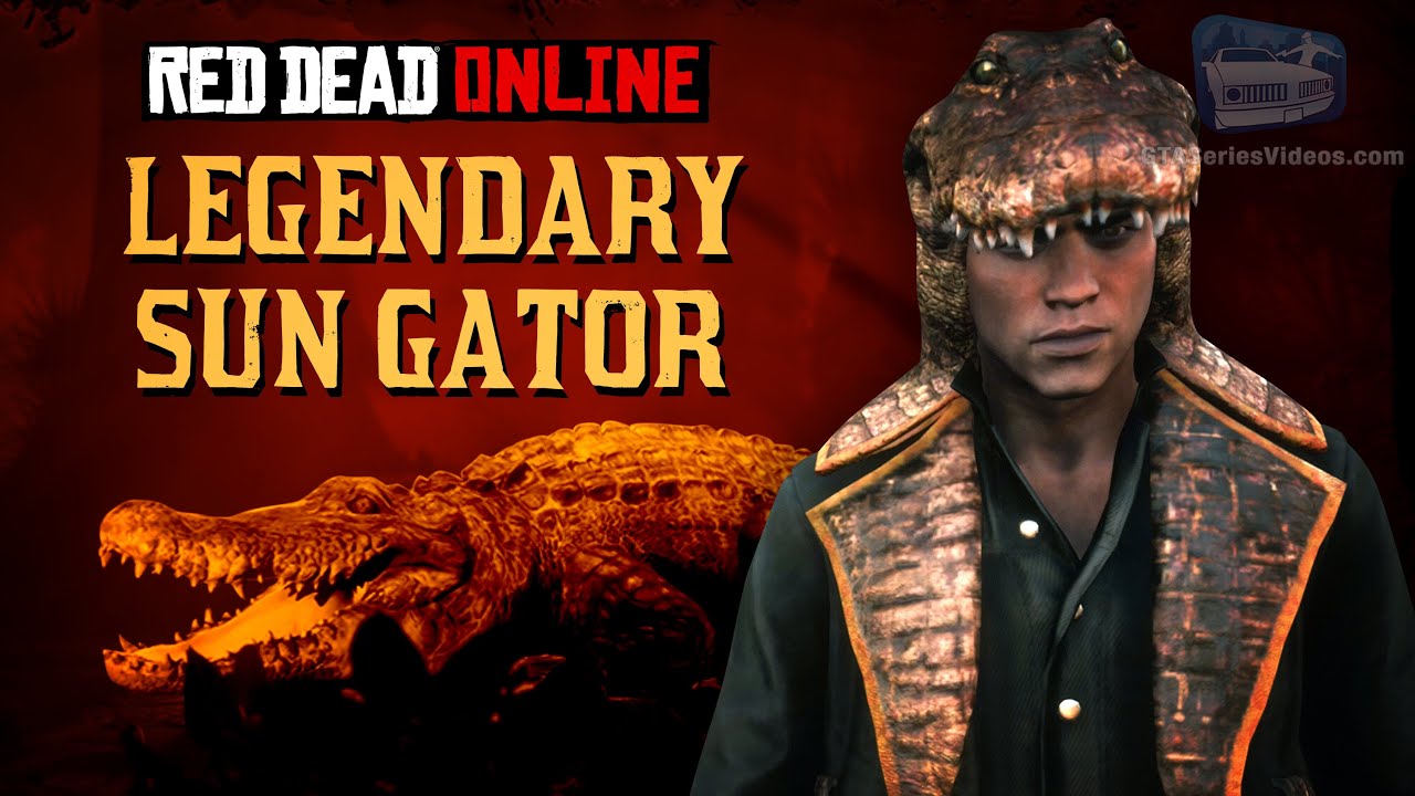 Red Dead Online - Legendary Sun Gator Location [Animal Field Guide]