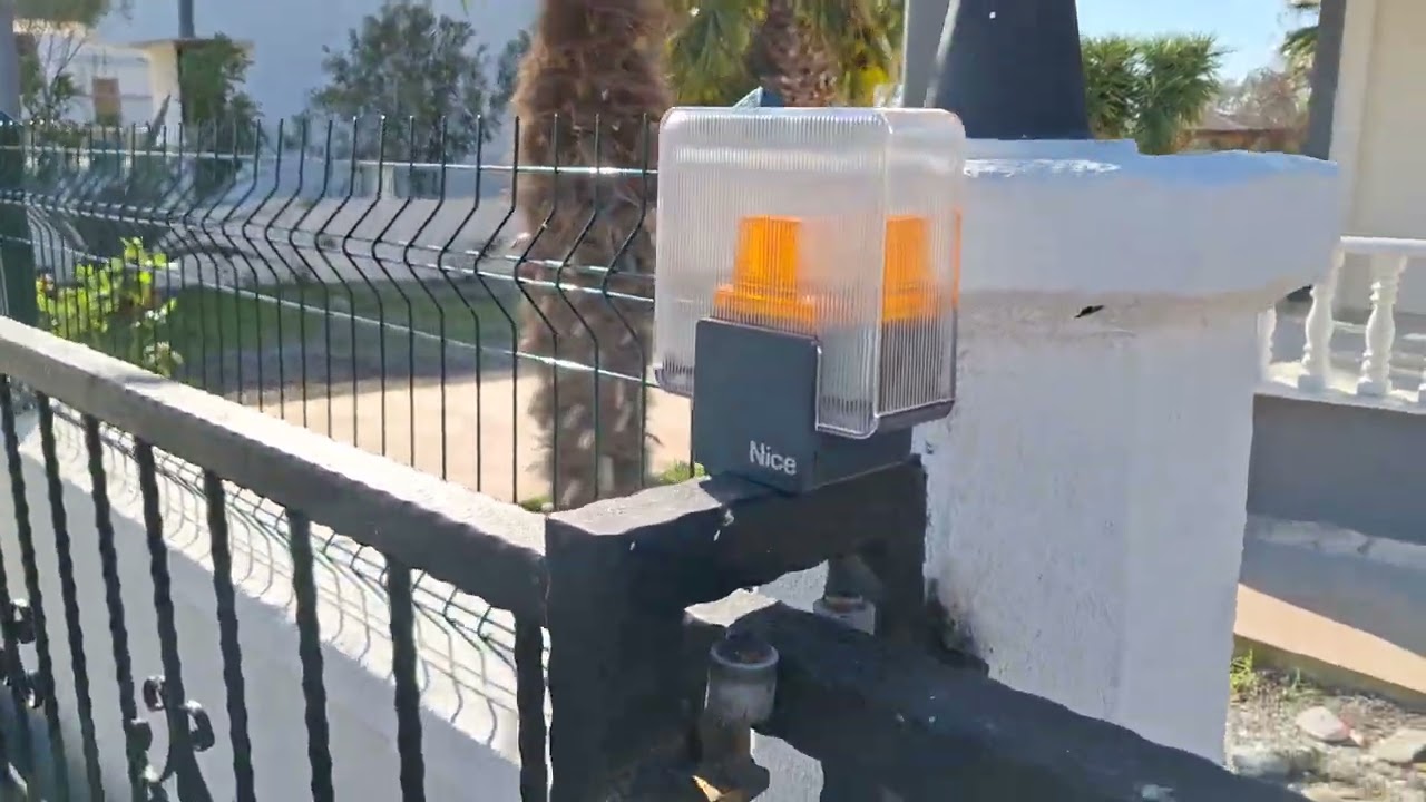 didim yesiltepe nice robo 600 yana kayar kapı motoru