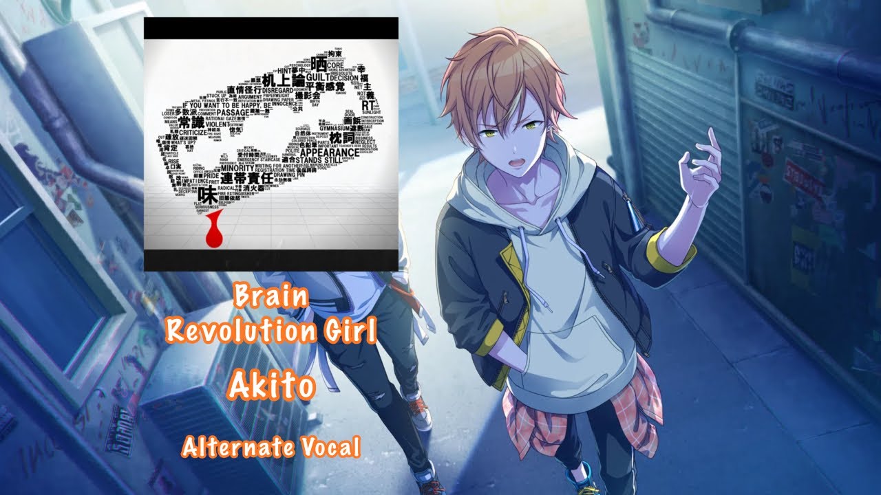 [GAME SIZE] Brain Revolution Girl 脳内革命ガール Akito Shinonome 東雲 彰人 Alternate Vocal