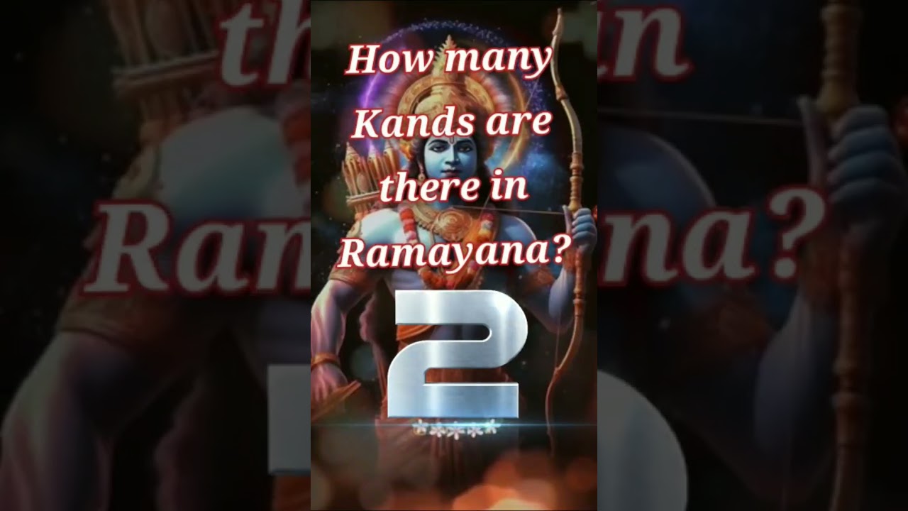||How many Kands are there in Ramayana?||🤔😳🙏#gk #short #gk2023 #shorts #shortfeed