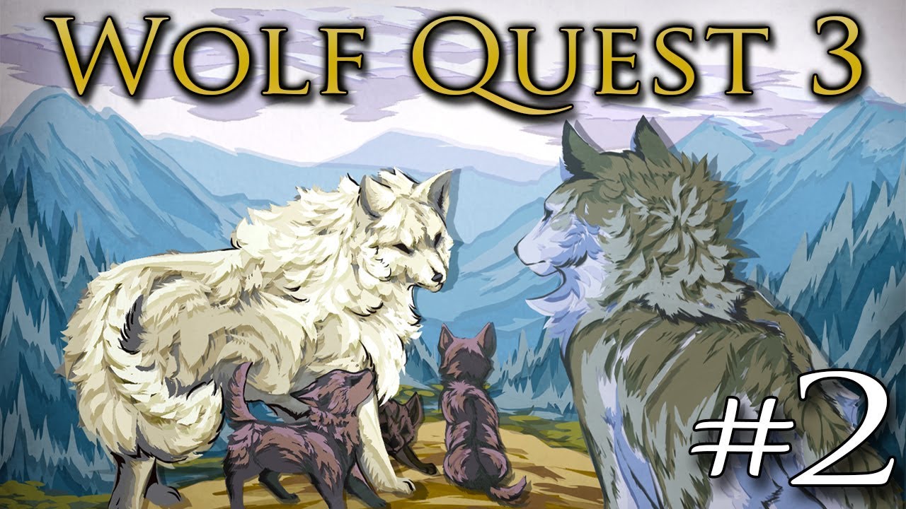 ATTACKED by Stranger Wolves?! 🐺 WOLF QUEST 3: Wild New World • #2