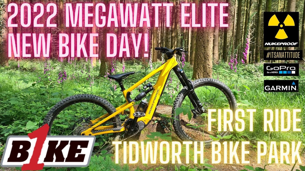 2022 Nukeproof Megawatt Elite First Ride Tidworth