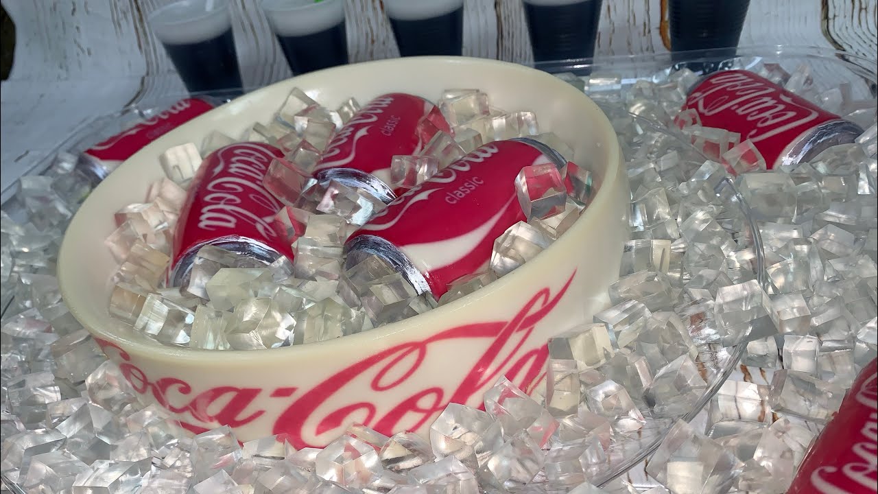 COMO HACER GELATINA DE COCA COLA| GELATINA PARA EL DÍA DEL PADRE 🧔🏻👴🏽