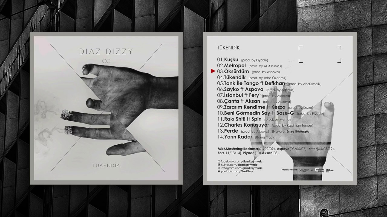 Diaz Dizzy - &Ouml;ks&uuml;rd&uuml;m