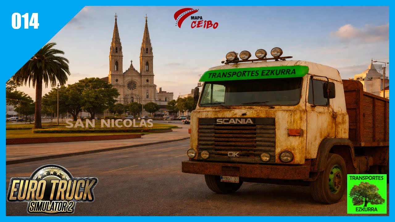 🌎🚚 MAPA CEIBO – ARGENTINA EN ETS2 🇦🇷 # 14