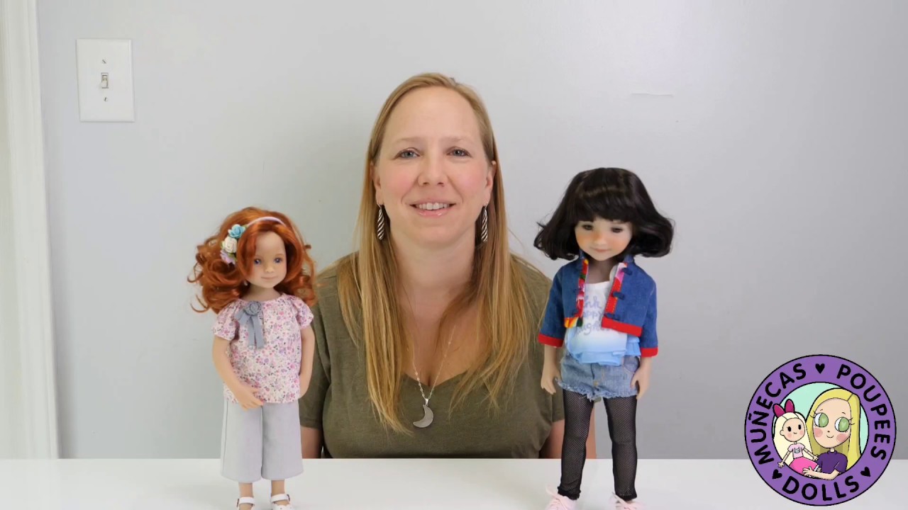 Comparison Between Ruby Red Fashion Friends Doll & Dianna Effner Little Darling Doll