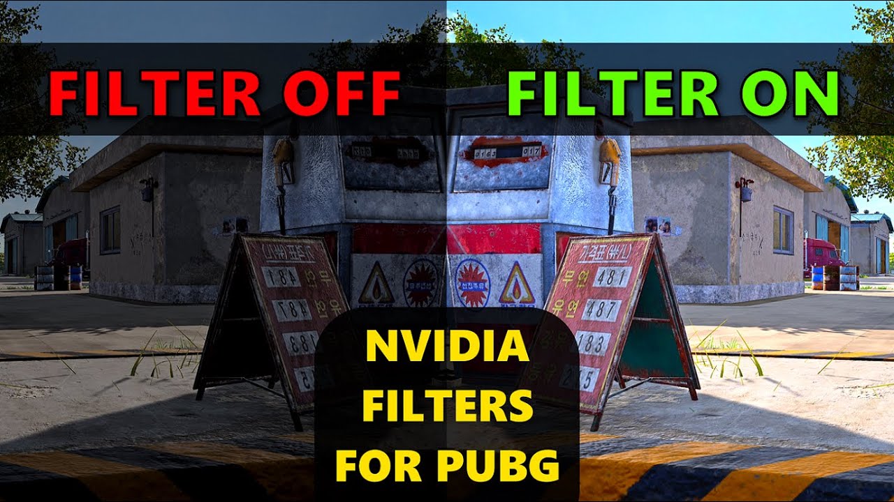My BEST Nvidia Filters For PUBG (Amazing Visibility) | Taego Map / Nvidia Freestyle / RTX 2070 Super