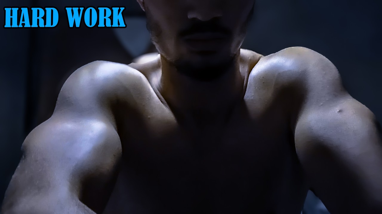 flexing Muscle | after workout