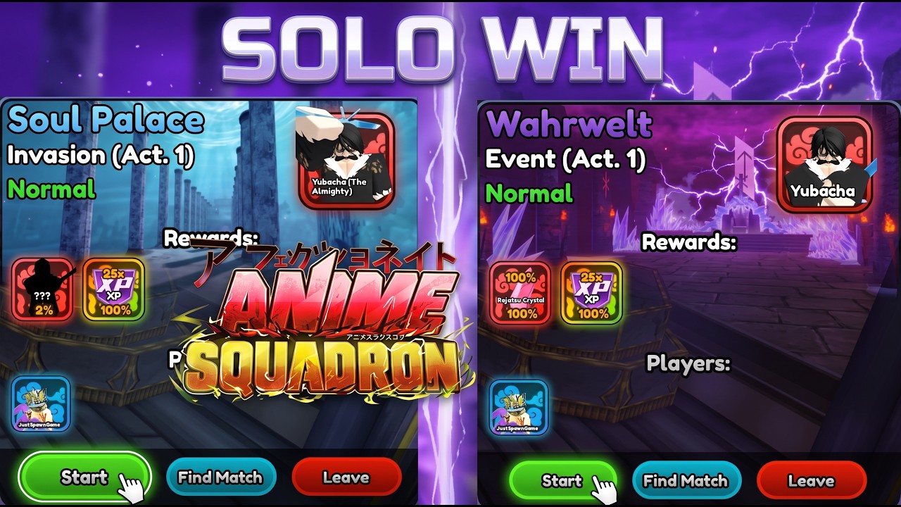 How to Solo Win New Bleach Event and Invasion in Anime Squadron Roblox