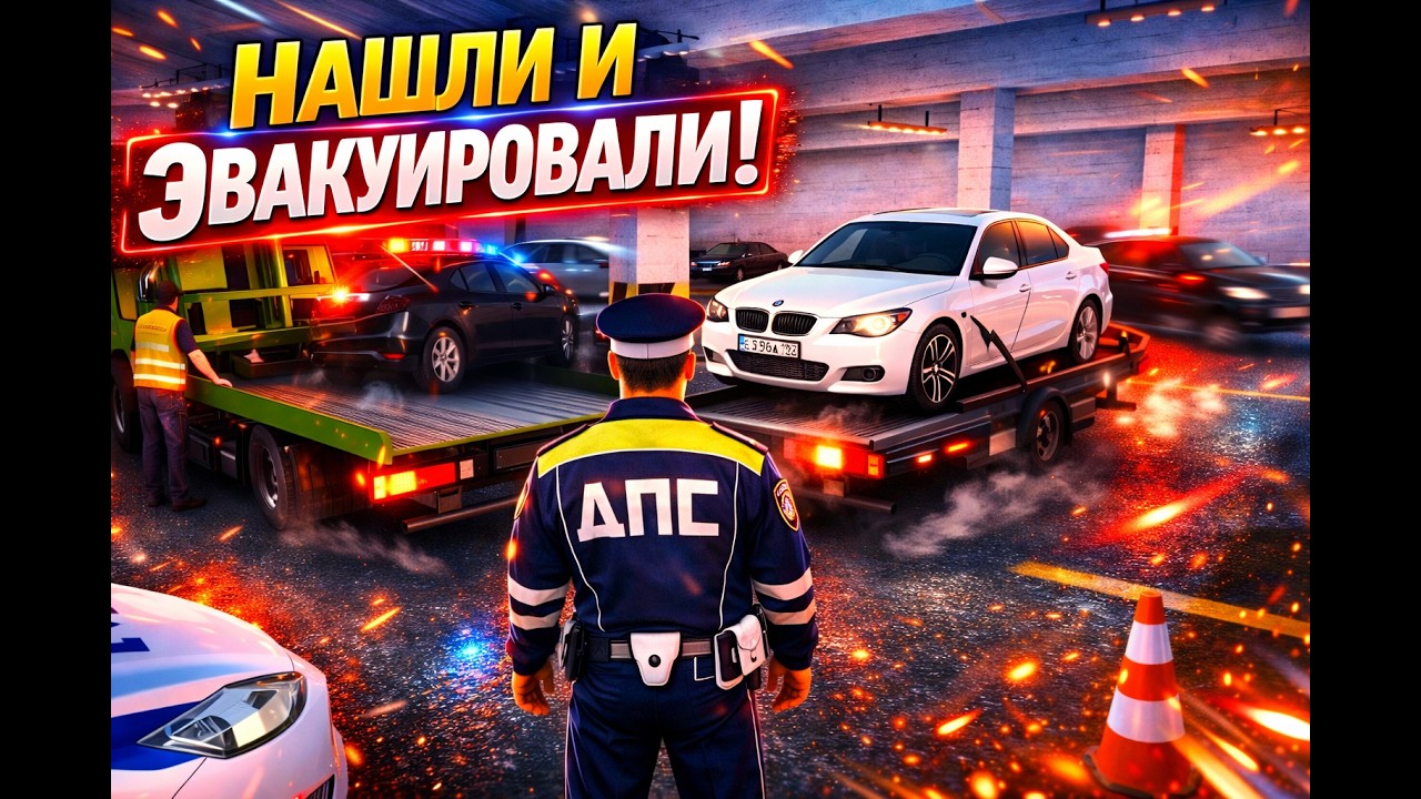 ЭКИПАЖ ДПС НЕ ДОГНАЛ БМВ М5 Е60! [GreenTech Rp][CRMP]