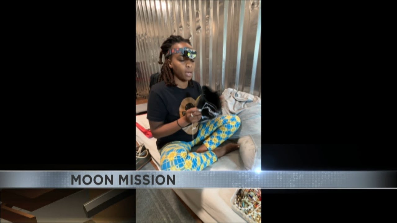 Four artists got chance to experience what it would be like to go to moon at UA