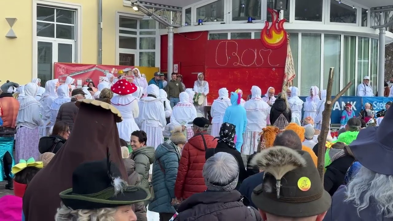 Markter Trommelweiber - Aufnahmeritual 16.2.2026 Bad Aussee #2026 #aussee #ausseerland #fasching